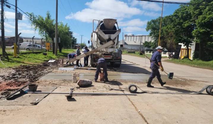 Realizan obras hidráulicas en Chacabuco