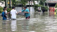 Typhoon Kalmaegi moves across central Philippines; leaves one dead, sets off floods