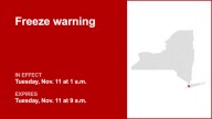 NYC weather: Freeze warning in place for Queens for Tuesday