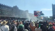 Violencia en marchas de Generación Z y del Sombrero en la CDMX: policía lanza gas lacrimógeno al Zócalo