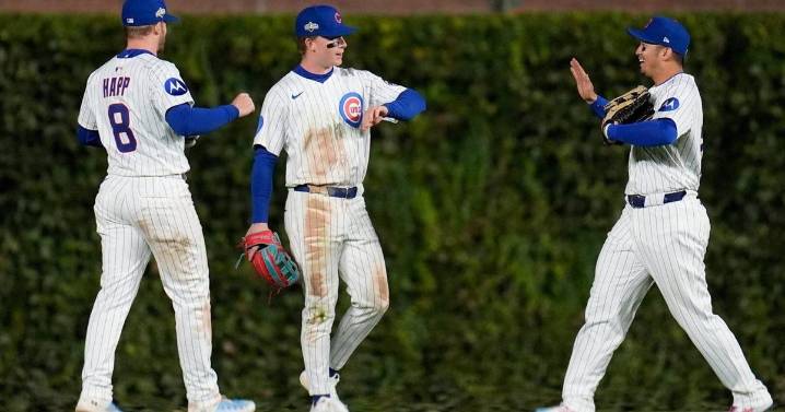 Ian Happ wins again as the Chicago Cubs earn a major league