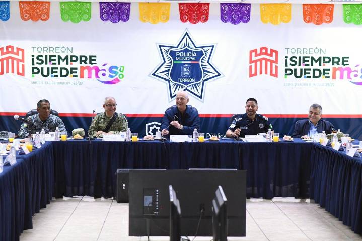 Román Alberto Cepeda González reitera su compromiso con la seguridad y tranquilidad de los torreonenses