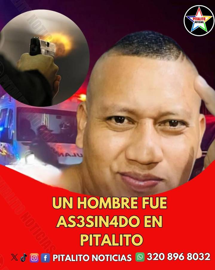 Hombre fue asesinado en Pitalito