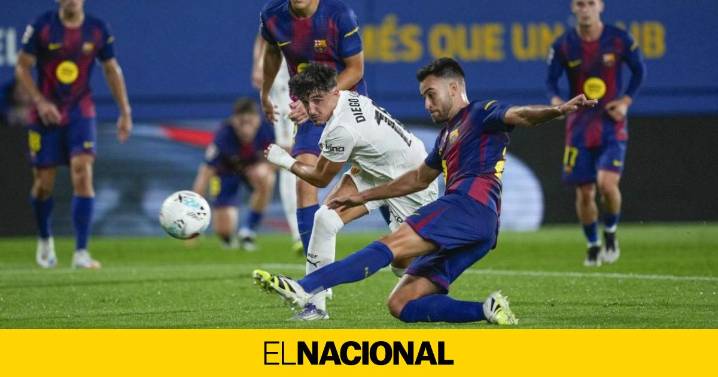 Eric Garcia no lo quiere a su lado, sufre, también el Barça, es como jugar con diez