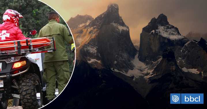 Tragedia en Torres del Paine: un turista fallecido, otro desaparecido y un tercero con hipotermia