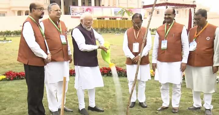 PM Modi inaugurates Chhattisgarh's new assembly complex at Nava Raipur