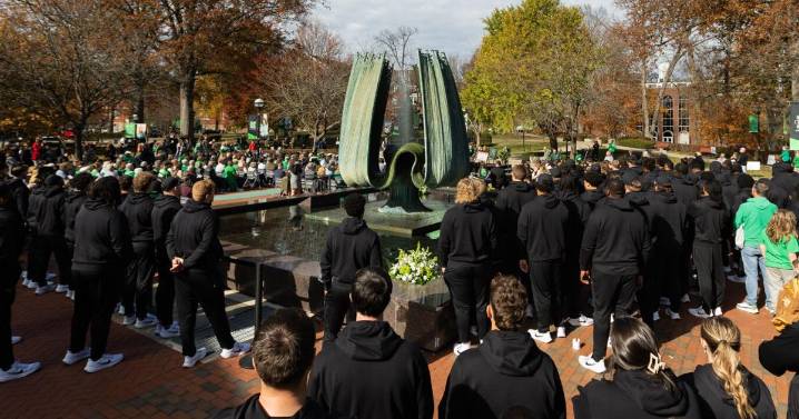 Marshall remembers plane crash victims at 55th Memorial Fountain Ceremony