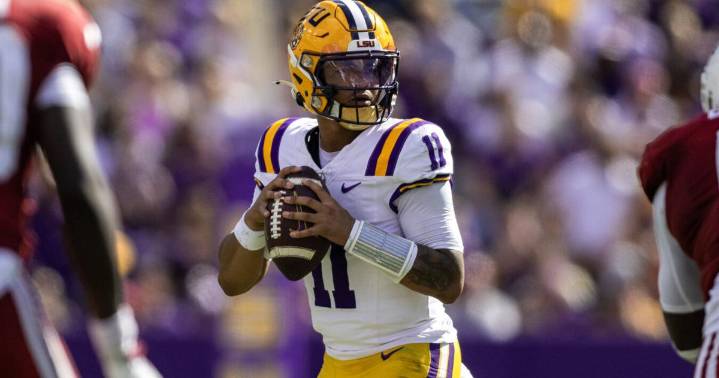 Michael Van Buren impresses in first start as LSU QB in win over Arkansas
