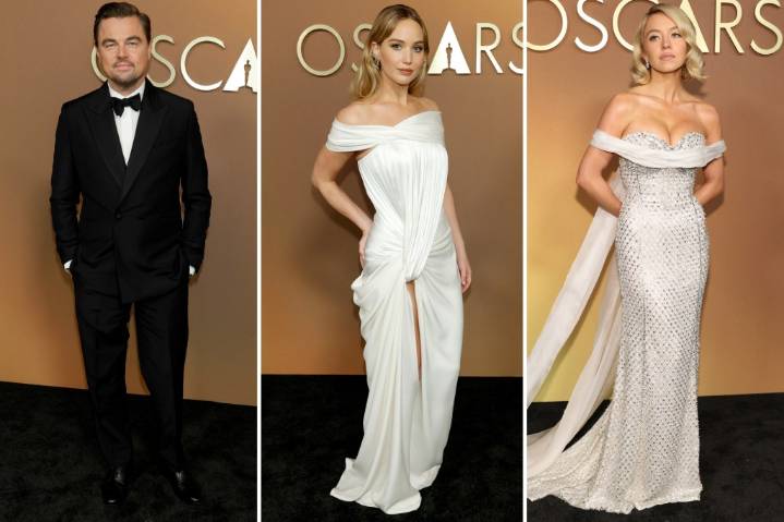 Governors Awards 2025 red carpet: Leonardo DiCaprio, Jennifer Lawrence, Sydney Sweeney and more
