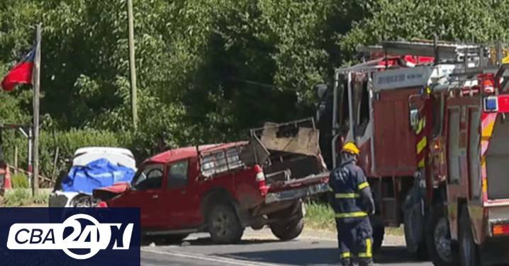 Dos cordobeses viajaban a Chile por compras y murieron en un choque frontal