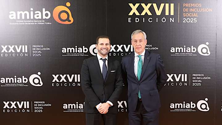 Eurocaja Rural, en los XXVII Premios AMIAB reafirmando su apuesta por la inclusión