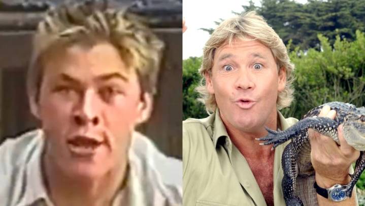 Chris Hemsworth Impersonates Steve Irwin in Throwback Home Video