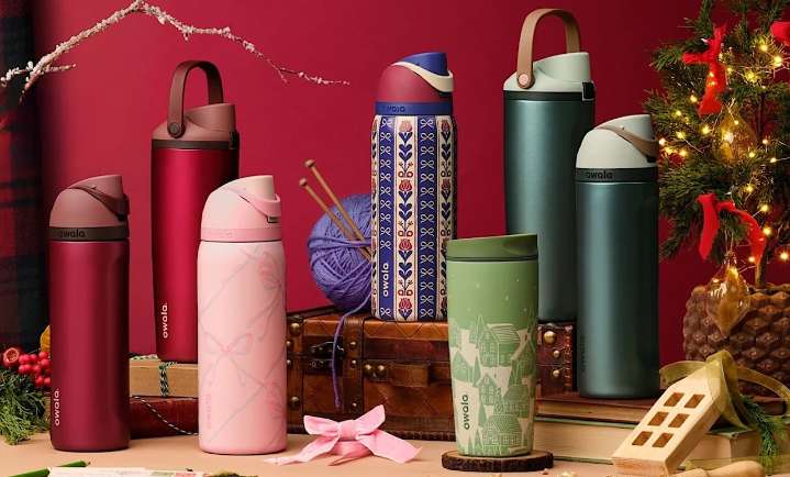 Owala debuts limited-edition 2025 Holiday Collection