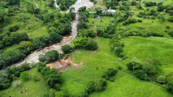 Grave afectación ambiental por minería ilegal en la franja protectora del río Atá