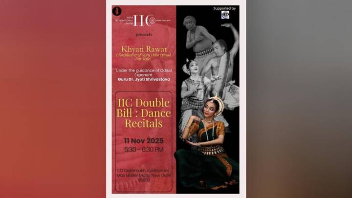 Odissi Dancer Khyati Rawat to Present Solo Recital at India International Centre 