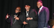 Allen Iverson receives an Icon Award from WTC Philadelphia