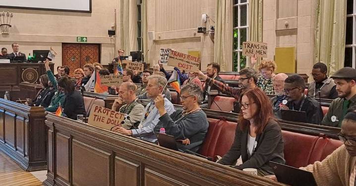 Bristol Green councillors wield pro-trans placards as war of words with women's rights activists reignites
