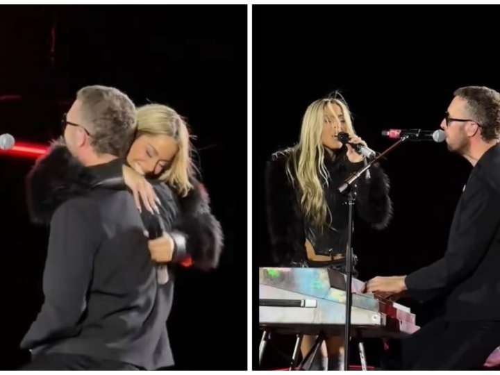 Chris Martin de Coldplay, el invitado sorpresa de Tini Stoessel en Futttura