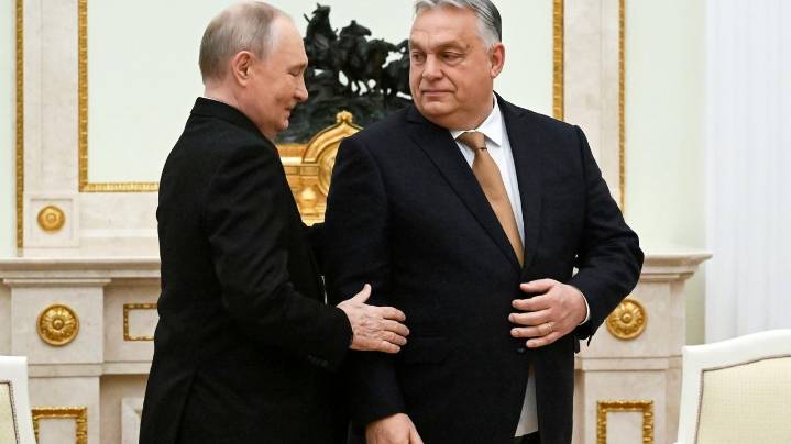 Hungary's Orbán seeks more Russian oil and gas at Kremlin talks with Putin