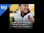 People love the Notes app. We asked them show us theirs.