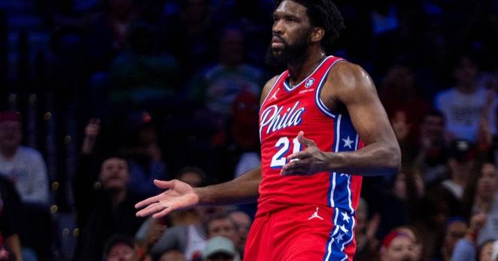 Philadelphia's Joel Embiid is fined $50,000 for a lewd gesture during a game against Boston