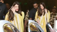 Aishwarya Rai back in Mumbai after attending event with PM Modi, glows in anarkali