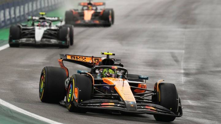 Norris wins Brazilian Grand Prix sprint race, widens lead over Piastri to nine points