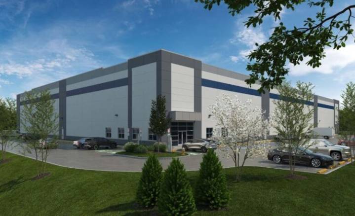 New 72,000-square-foot warehouse facility being built on 6.6
