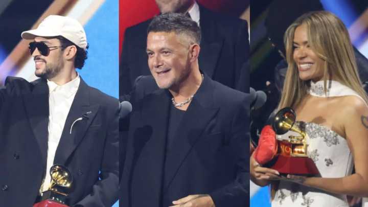 Bad Bunny se lleva álbum del año en los Latin Grammy; Karol G y Alejandro Sanz destacan