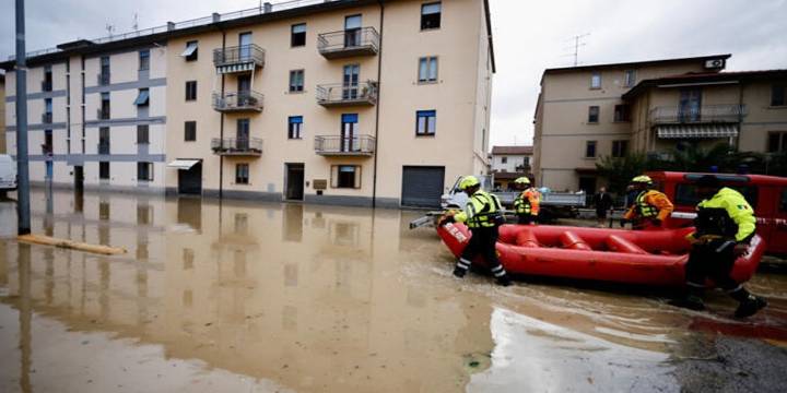 Lluvias en el norte de Italia causan inundaciones y dejan desaparecidos
