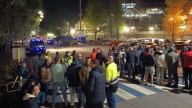 La huelga de los trabajadores paraliza la actividad de Ence en Pontevedra en medio de un fuerte control policial