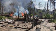 FANB destruye materiales de minería ilegal en el estado Amazonas: Fueron incinerados en el lugar