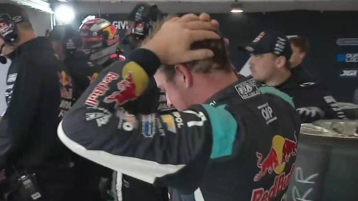 Supercars title contender Will Brown fumes after fatal qualifying mistake in mixed conditions