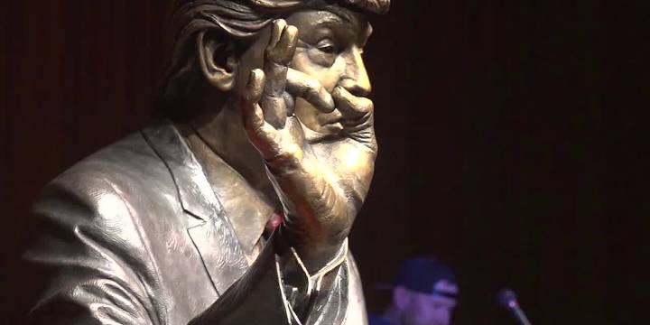 Bronze statue of Trump installed in latest addition to ‘City of Presidents’ trail
