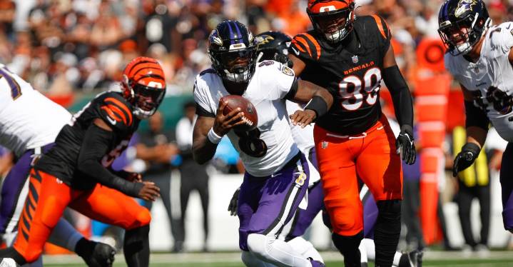 NFL Thanksgiving Football: Cincinnati Bengals vs Baltimore Ravens