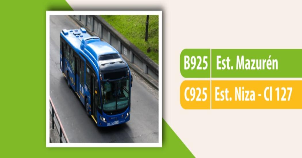 Nuevas rutas AC164 y BC165 mejoran la movilidad en el norte de Bogotá