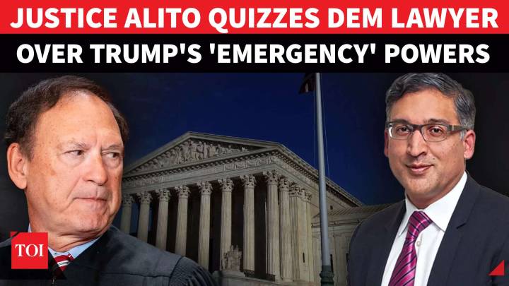 'You Dispute, But...': Justice Alito Grills Dem Attorney On Trump Emergency Powers In Tariffs Case