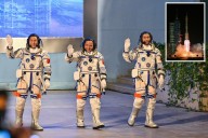 Trio of Chinese astronauts stranded in space after their shuttle was used to rescue another group