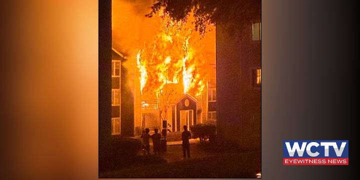 ‘He just was on fire’: FSU student recalls fiery escape, saving roommate after apartment complex catches fire