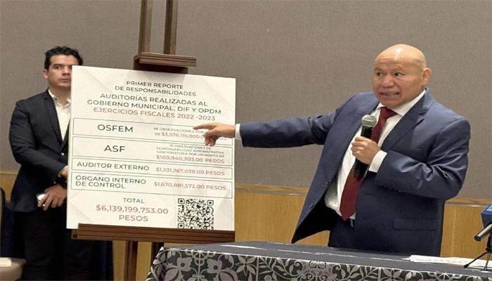 Revelan presunto desfalco millonario en la pasada administración de Tlalnepantla