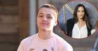 Angelina Jolie’s Son Knox, 17, Looks Unrecognizable With Nod to Mom's Pink '90s Hairdo