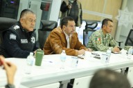 Encabeza Presidente Pérez Cuéllar la Mesa de Coordinación por la Paz.