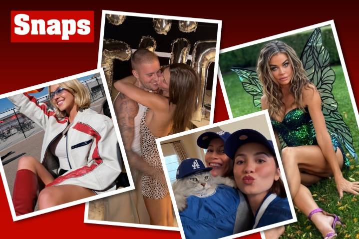 Star snaps of the week: Justin and Hailey Bieber, Sydney Sweeney, Denise Richards and more