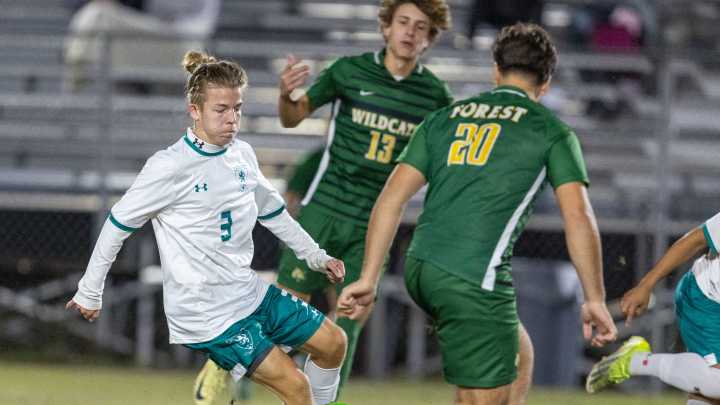 Who makes the Star Banner preseason all star boys soccer team?