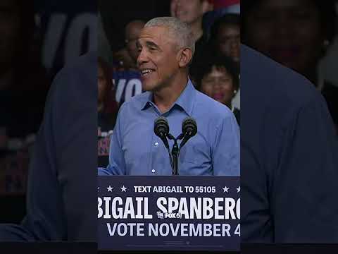 OBAMA SPEAKS IN VIRGINIA