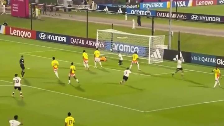 ¡Insólito! Alemania le marca gol a Colombia a los 15 segundos en el Mundial Sub