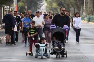 Se reúnen familias en la Ruta Recreativa con actividades deportivas y de salud