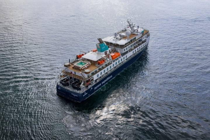 Aurora’s Douglas Mawson Gets Livery Ahead of Maiden Cruise