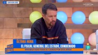 Pablo Iglesias, cabreado tras la condena al Fiscal General del Estado, carga contra Page