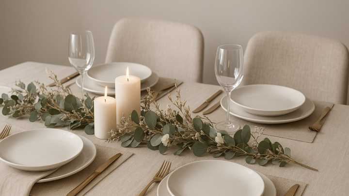 Olvídese del mantel rojo y las servilletas verdes para decorar la mesa en Navidad: esta es la tendencia del 2025